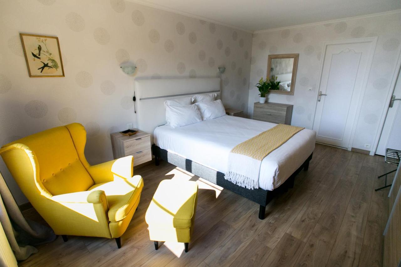 Le Cotentin Appart'Hotels & Restaurant Le Cot' Portbail Bagian luar foto