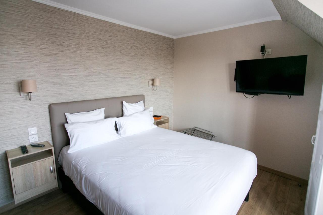 Le Cotentin Appart'Hotels & Restaurant Le Cot' Portbail Bagian luar foto