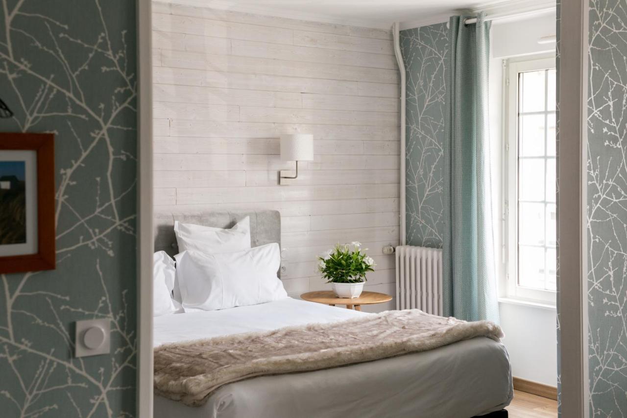 Le Cotentin Appart'Hotels & Restaurant Le Cot' Portbail Bagian luar foto