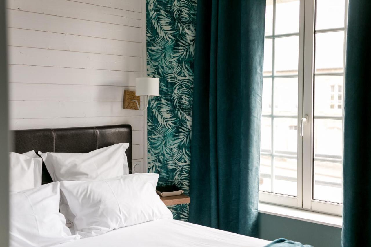 Le Cotentin Appart'Hotels & Restaurant Le Cot' Portbail Bagian luar foto