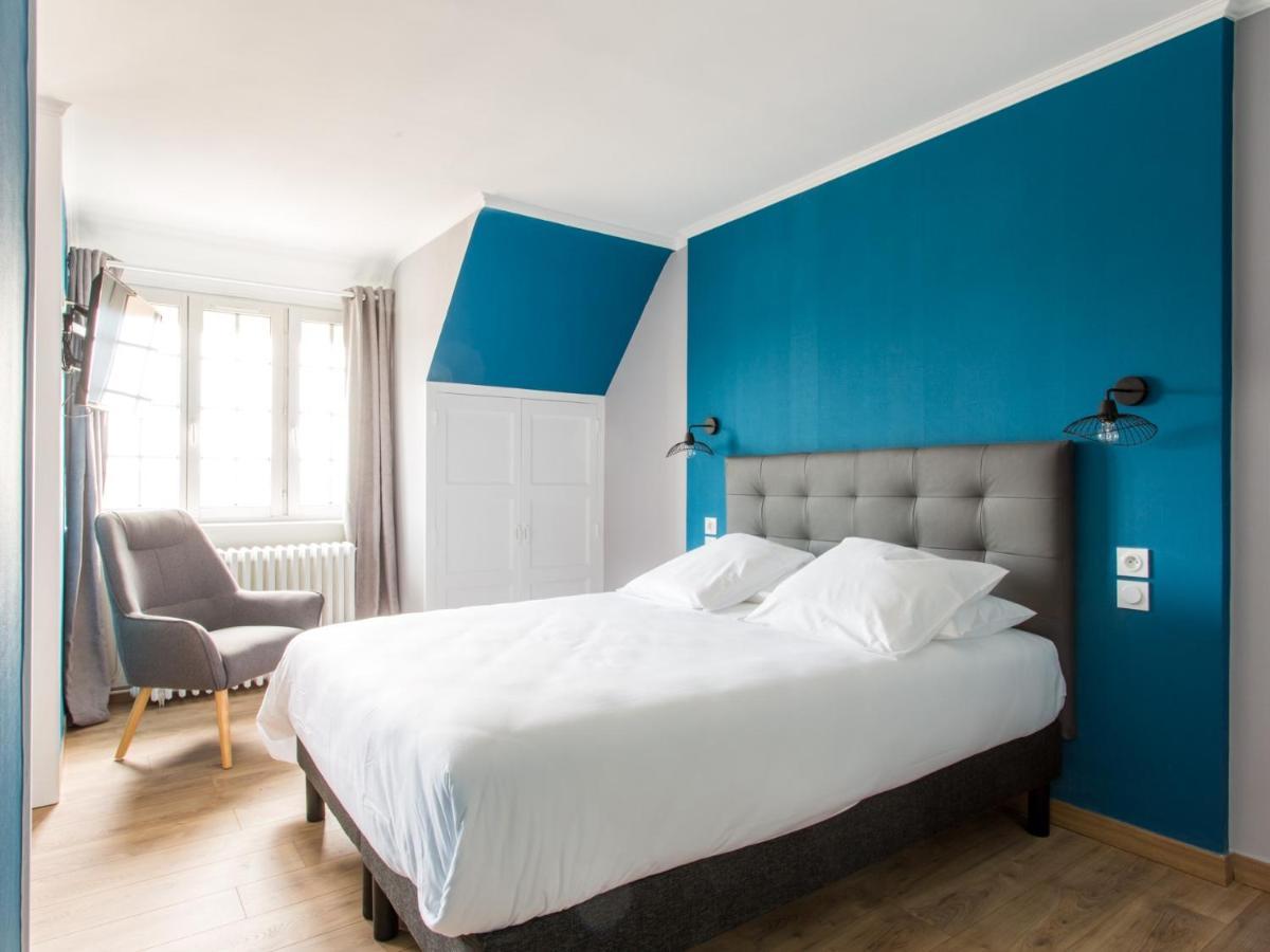 Le Cotentin Appart'Hotels & Restaurant Le Cot' Portbail Bagian luar foto
